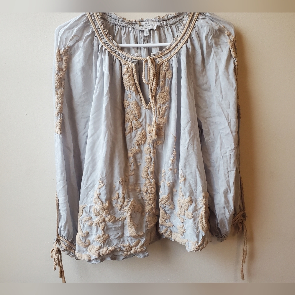 Lucky Brand peasant top
